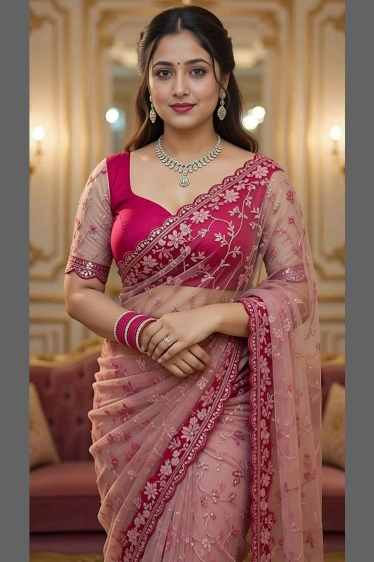Red Saree
